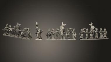 Military figurines Demon Troop 11 3d model
