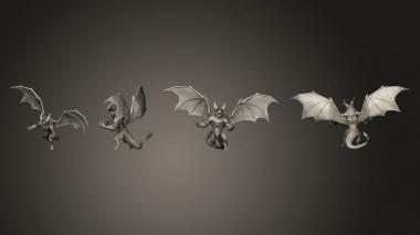 Military figurines Demonic Feast Bahamut 3d model