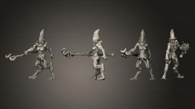 Military figurines Demonic Warden 3d model