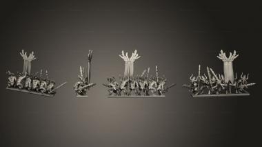 Military figurines Demons 2 3d model