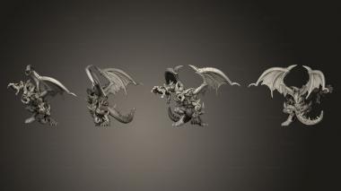 Military figurines Depths of Hell Jizor Minion B 3d model