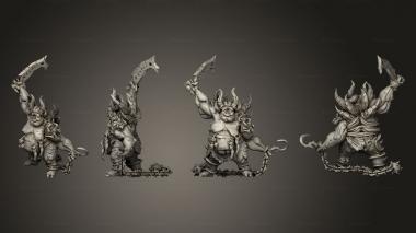 Military figurines Depths of Hell Ongroth B RENDER 3d model