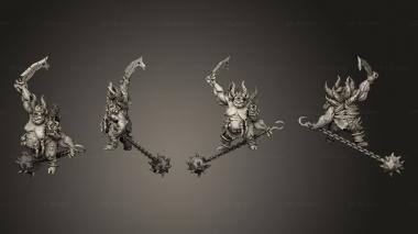 Military figurines Depths of Hell Ongroth B 3d model