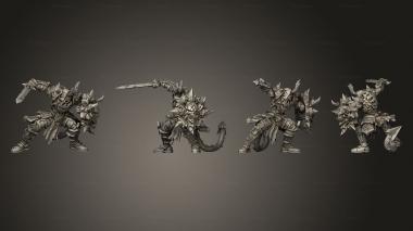 Military figurines Depths of Hell Seth Hellbrow 3d model