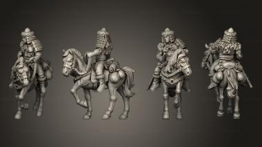 Military figurines Desert Marauder 3d model