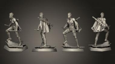 Military figurines Desert Skirmisher 3d model