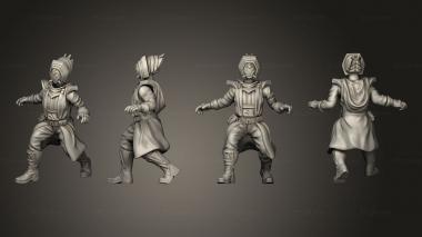 Military figurines Desert syndicate 04 3d model