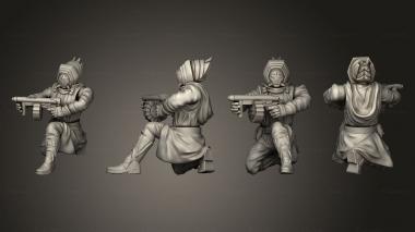 Military figurines Desert syndicate 05 3d model