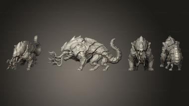 Military figurines Devourer 1 3d model