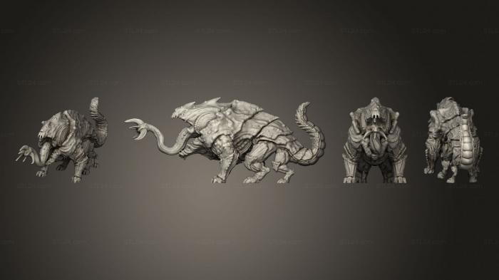 Military figurines (Devourer 2, STKW_5145) 3D models for cnc