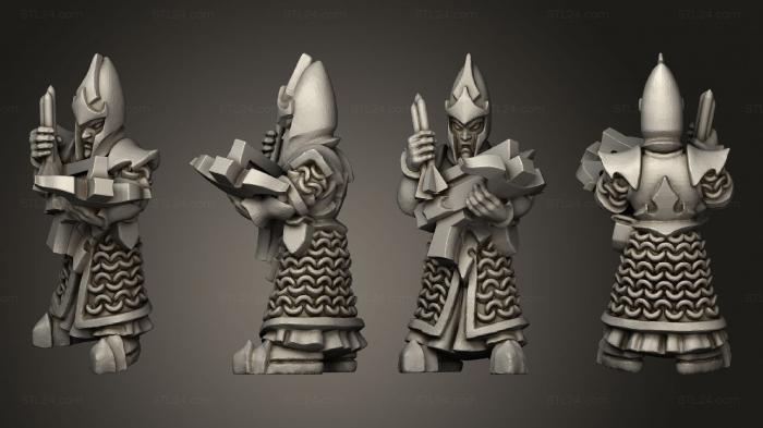 Military figurines (dire elf crossbow 9, STKW_5180) 3D models for cnc