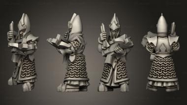 Military figurines dire elf crossbow 9 3d model