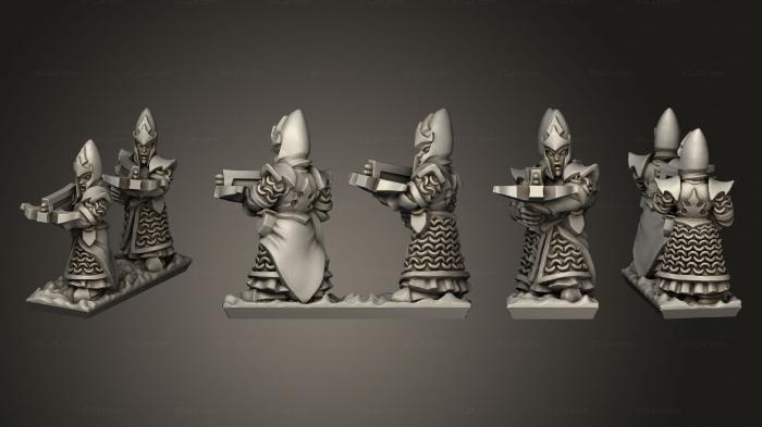 Military figurines (dire elf crossbows 10, STKW_5199) 3D models for cnc