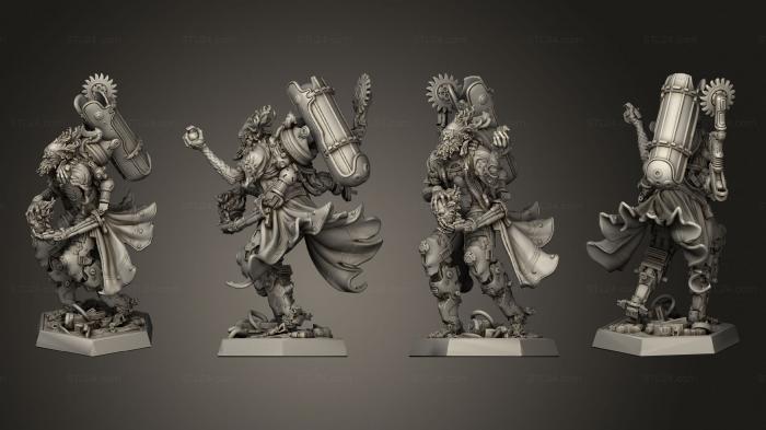 Military figurines (Doc Sawbones Graf, STKW_5229) 3D models for cnc