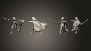 Military figurines dominator damaged 02 3d model