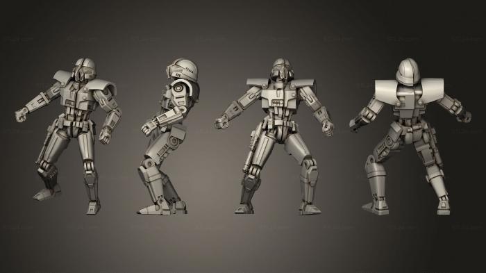 Military figurines (dominator damaged 05, STKW_5245) 3D models for cnc