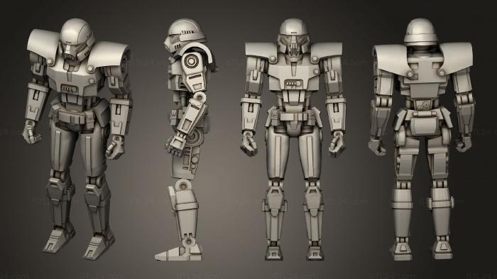 Military figurines (Dominator no side blaster, STKW_5248) 3D models for cnc