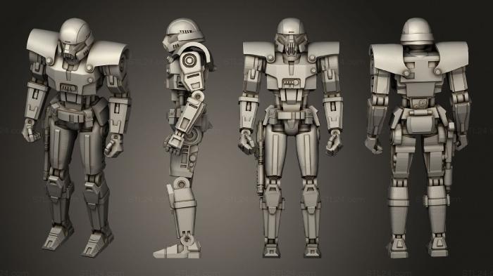 Military figurines (Dominator sideblaaster, STKW_5255) 3D models for cnc