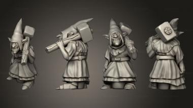 Military figurines Doom Diver without base Crew 01 3d model