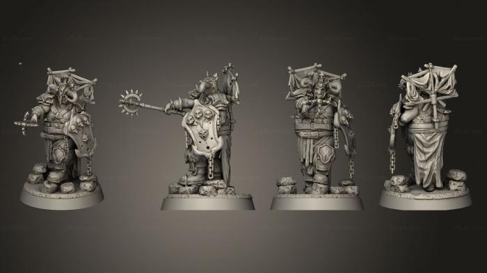 Military figurines (doom warrior 2, STKW_5261) 3D models for cnc