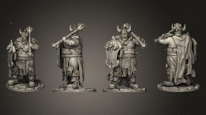 Military figurines (Doom Warriors 4, STKW_5263) 3D models for cnc