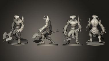 Military figurines Dota 2 Faceless Void 3d model