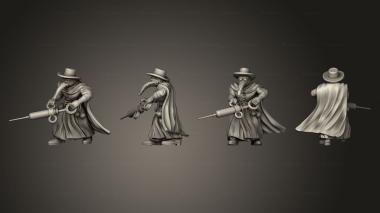 Military figurines Dr Plague 3d model