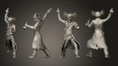 Military figurines Dr Zombiestein Potion 3d model