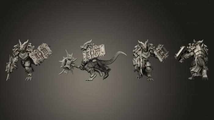 Military figurines (Drachon 05, STKW_5280) 3D models for cnc