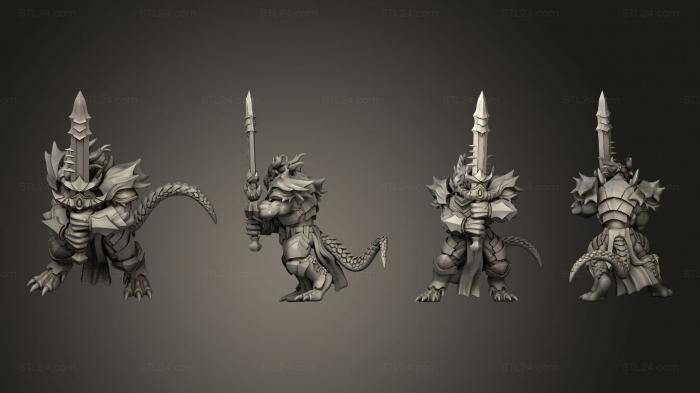 Military figurines (Drachon 06, STKW_5281) 3D models for cnc