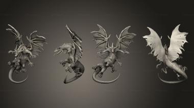 Military figurines Dracolisk Large 3d model