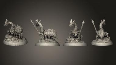 Military figurines Dracospider 3d model