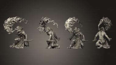 Military figurines Dragon Kobold 2 Variations 3d model