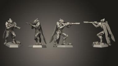 Military figurines Dragonfly Chimeromorph 3d model