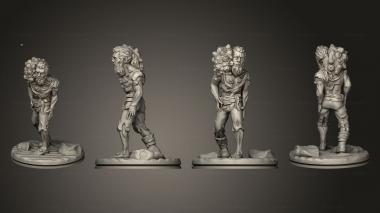 Military figurines Drowned Maiden 002 3d model