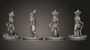 Military figurines Drowned Maiden 003 3d model