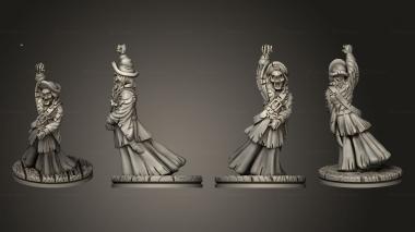 Military figurines Drowned Maiden 004 3d model