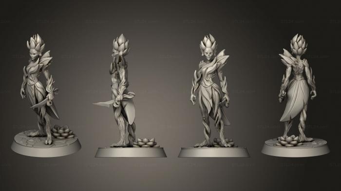 Military figurines (dryad dryadscoundraloutcast, STKW_5397) 3D models for cnc