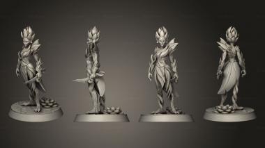 Military figurines dryad dryadscoundraloutcast 3d model