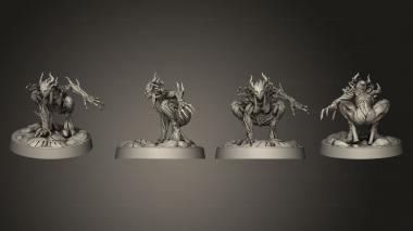 Military figurines Dryad P 03 Bv 02 3d model