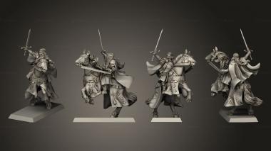 Military figurines Duchess of Avernia 3d model
