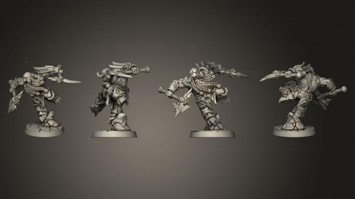 Military figurines (Dumlok A 001, STKW_5414) 3D models for cnc