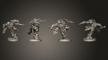Military figurines Dumlok A 001 3d model