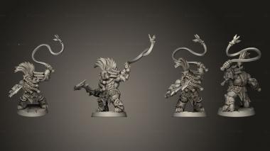Military figurines Dumlok B 001 3d model