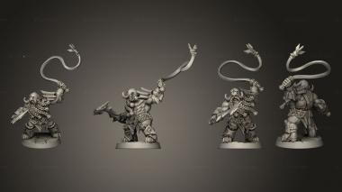 Military figurines Dumlok B 002 3d model