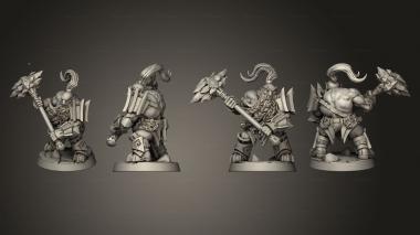 Military figurines Dumlok C 001 3d model