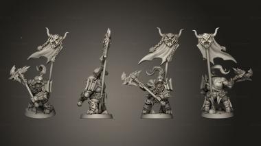 Military figurines Dumlok C 002 3d model