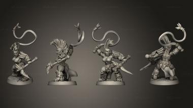 Military figurines Dumlok E 001 3d model