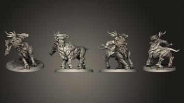 Military figurines Dumloktaur A 3d model