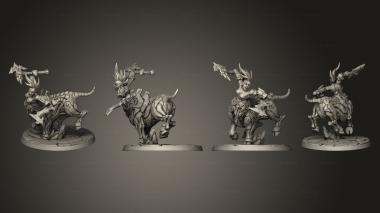Military figurines Dumloktaur C 001 3d model